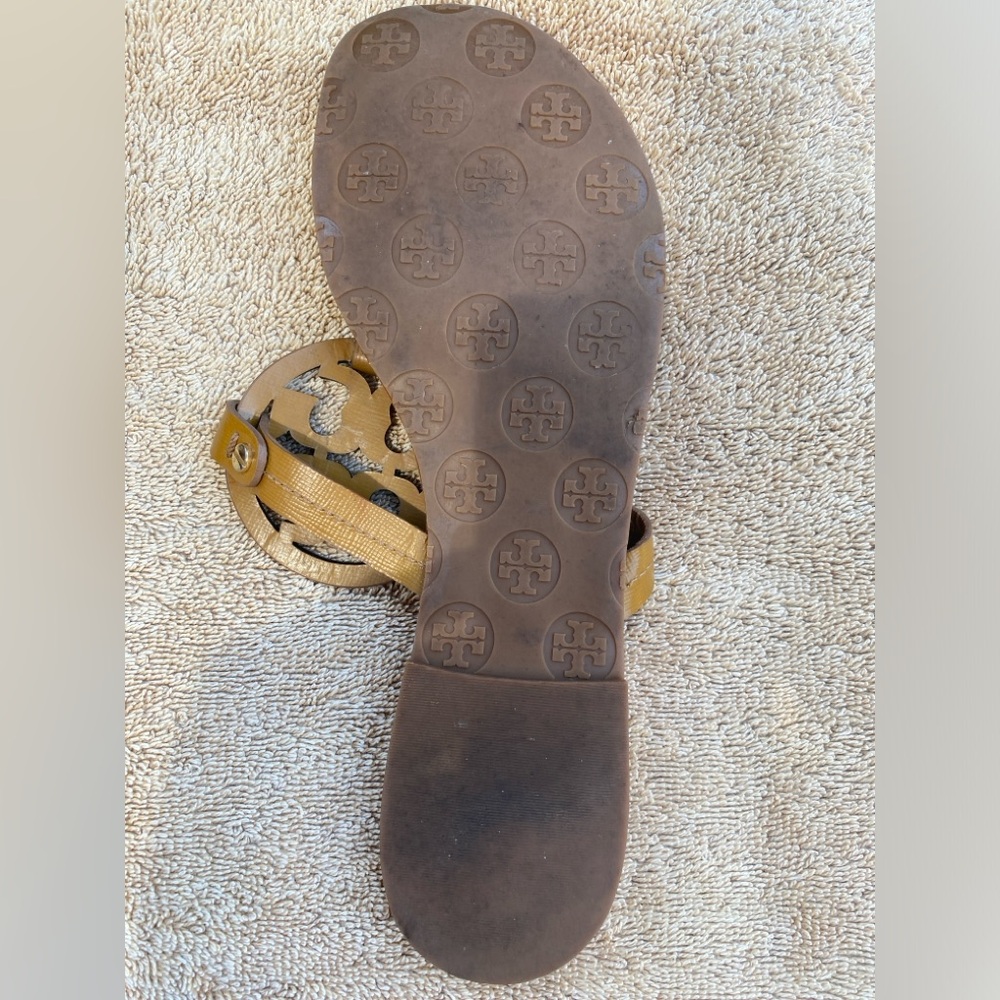 Tory Burch Miller Sandals Sz 9.5 - Picture 3 of 6